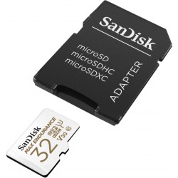 KARTA SANDISK MAX ENDURANCE (rejestratory i monitoring) microSDHC 32GB z adapterem