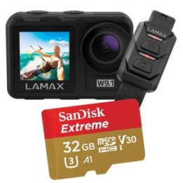 Kamera sportowa LAMAX W9.1 + AKCESORIA
