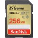 KARTA SANDISK EXTREME SDXC 256 GB 180/130 MB/s C10 V30 UHS-I U3