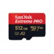 KARTA SANDISK EXTREME PRO microSDXC 512GB 200/140 MB/s A2 C10 V30 UHS-I U3