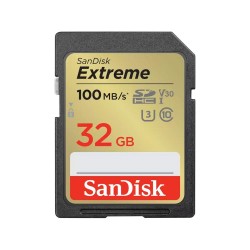 KARTA SANDISK EXTREME SDHC 32 GB 100/60 MB/s C10 V30 UHS-I U3