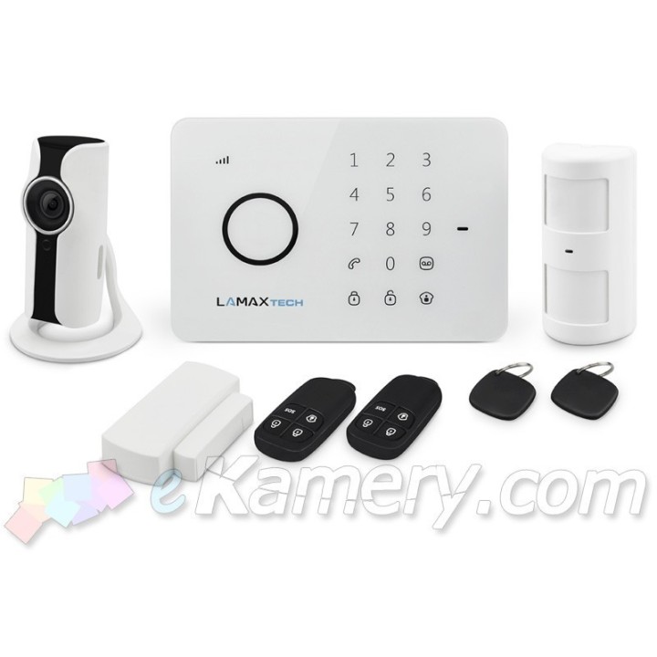 Bezprzewowodwy system alarmowy Shield Plus by LAMAX Tech