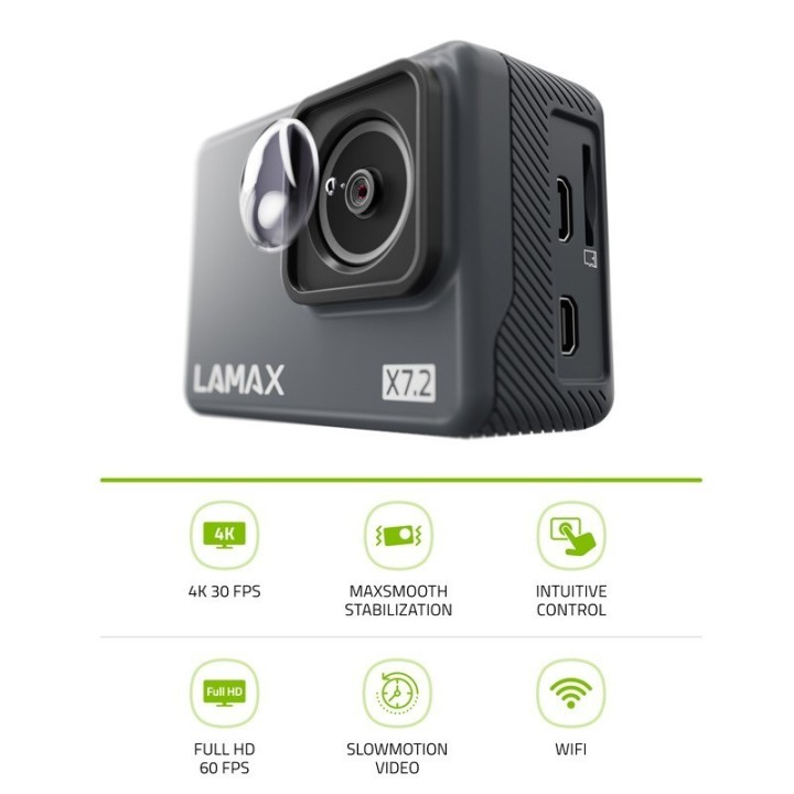 Kamera sportowa LAMAX X7.2 + AKCESORIA