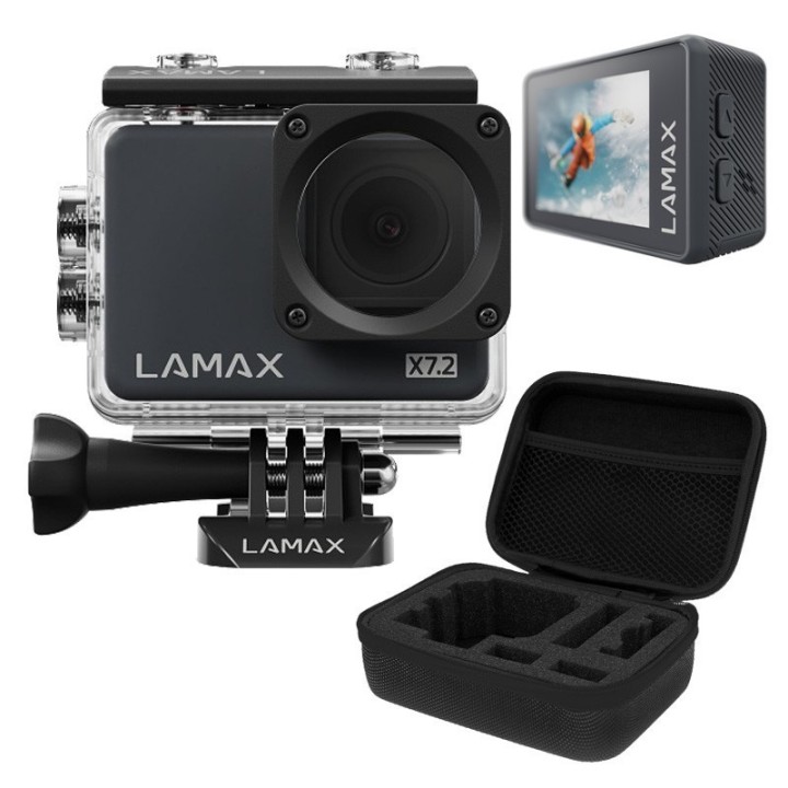 Kamera sportowa LAMAX X7.2 + AKCESORIA
