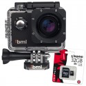 Kamera sportowa BML cShot1 4K + Akcesoria + Karta pamięci KINGSTON 32gb