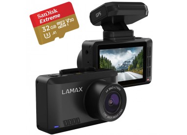 Wideorejestrator LAMAX T10 + Sandisk 32GB