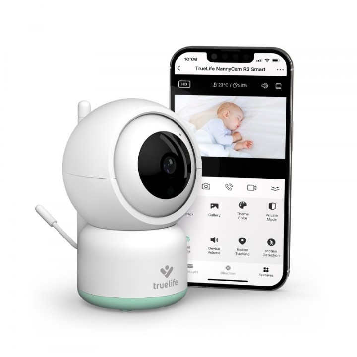 TrueLife NannyCam R3 Smart bezprzewodowa wideo niania WiFi