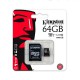 Karta pamięci Kingston MicroSDHC 64GB UHS-I U1 (45MB/s) + adapter (SDC10G2/64GB)