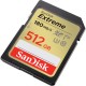 KARTA SANDISK EXTREME SDXC 512 GB 180/130 MB/s C10 V30 UHS-I U3