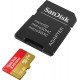 KARTA SANDISK EXTREME microSDXC 256 GB 190/130 MB/s A2 C10 V30 UHS-I U3