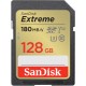 KARTA SANDISK EXTREME SDXC 128 GB 180/90 MB/s C10 V30 UHS-I U3