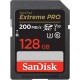 KARTA SANDISK EXTREME PRO SDXC 128GB 200/90 MB/s C10 V30 UHS-I U3