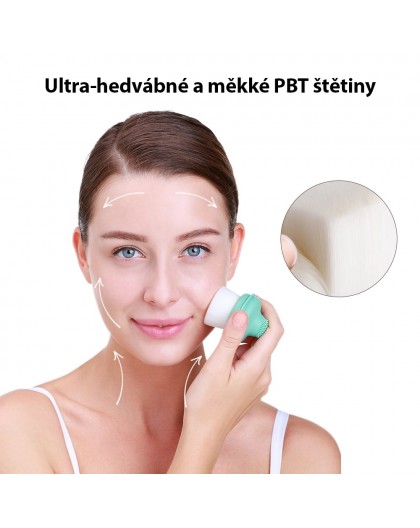 TOUCHBeauty 1762 Silikonový kartáček na pleť