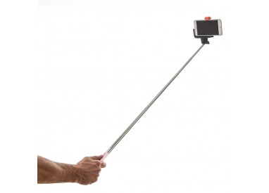 MadMan Selfie tyč DELUXE BT 100 cm růžová (monopod)