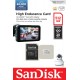 KARTA SANDISK HIGH ENDURANCE (rejestratory i monitoring) microSDXC 512GB V30 z adapterem