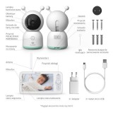 TrueLife NannyCam R7 Dual Smart bezprzewodowa wideo niania WiFi