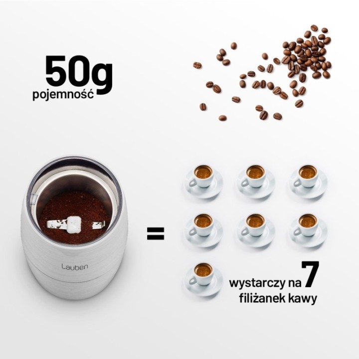 Elektryczny młynek do kawy Lauben Grinder 200ST