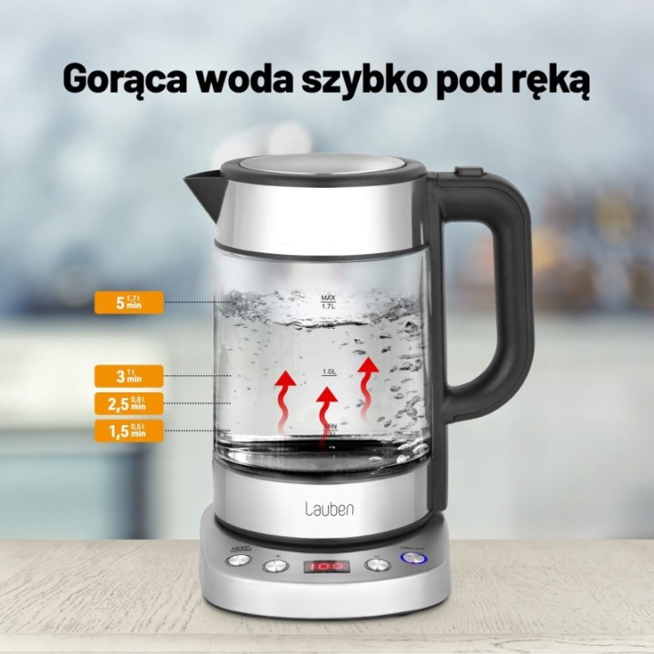Czajnik elektryczny Lauben Electric Kettle EK17GS