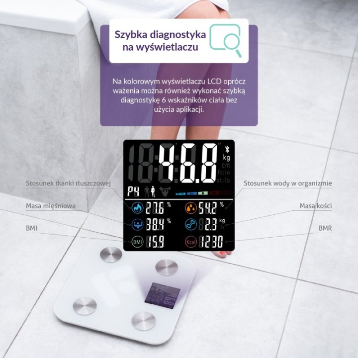 Waga TrueLife FitScale W6 BT