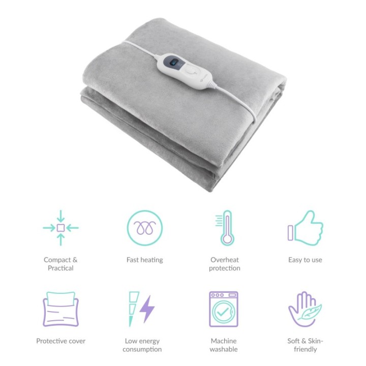 Podgrzewany koc TrueLife HeatBlanket 1508