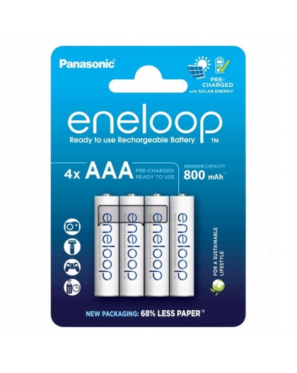 PANASONIC ENELOOP AAA 800 mAh 4 szt