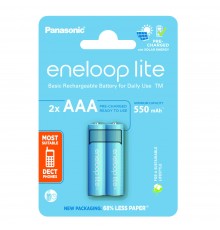 PANASONIC ENELOOP LITE AAA 550mAh 2 szt