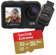 Kamera sportowa LAMAX W9.2 + Karta SanDisk EXTREME 32GB