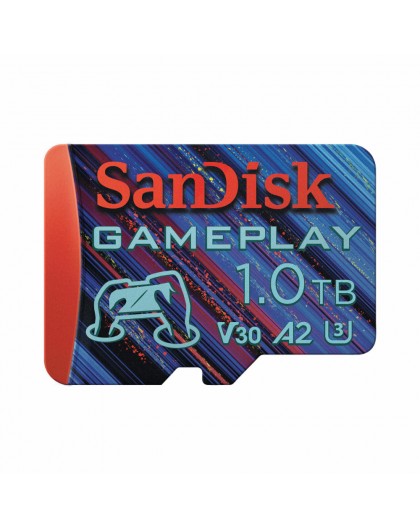 KARTA SANDISK GamePlay microSDXC 1TB 190/130 MB/s A2 C10 V30 UHS-I U3