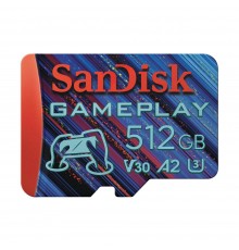 KARTA SANDISK GamePlay microSDXC 512 GB 190/130 MB/s A2 C10 V30 UHS-I U3
