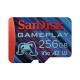 KARTA SANDISK GamePlay microSDXC 256GB 190/130 MB/s A2 C10 V30 UHS-I U3