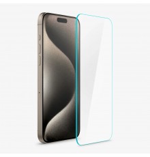 Szkło hartowane Spigen Glass tR EZ Fit do iPhone 15 Pro Max - 2 szt.