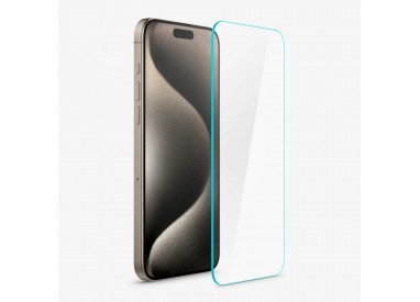 Szkło hartowane Spigen Glass tR EZ Fit do iPhone 15 Pro Max - 2 szt.