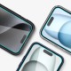 Szkło hartowane Spigen Glass tR EZ Fit do iPhone 15 Pro - 2 szt.