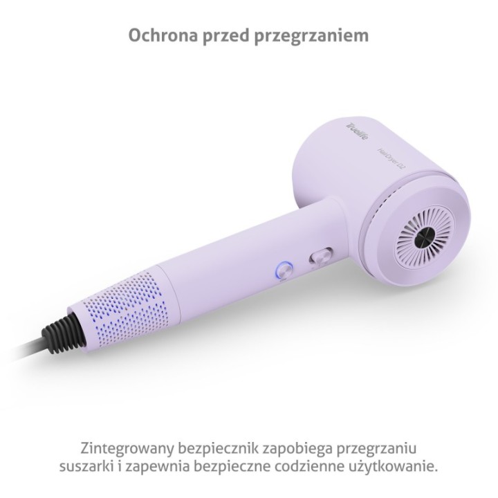 TrueLife HairDryer D2 suszarka do włosów z jonizacją, LED, 4 temperatury i 2 prędkości