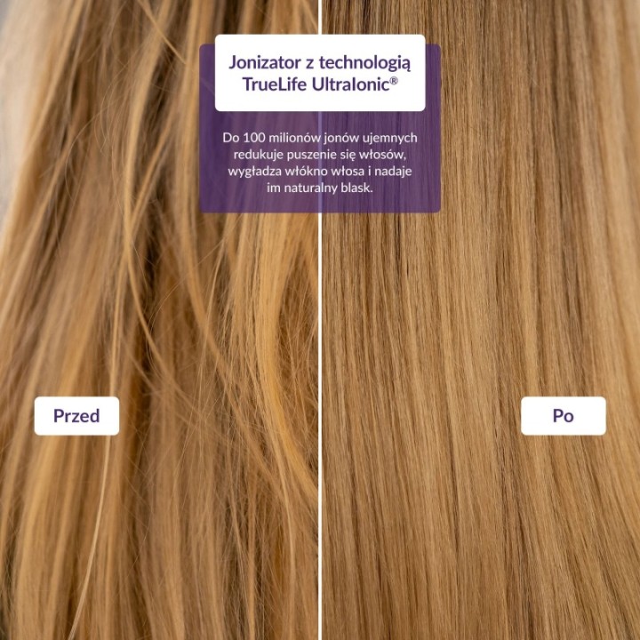 TrueLife HairDryer D2 suszarka do włosów z jonizacją, LED, 4 temperatury i 2 prędkości