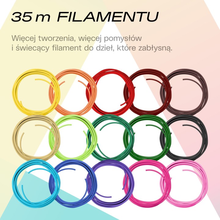 LAMAX ArtKid2 Plus 3D Pink - długopis 3D dla dzieci z etui