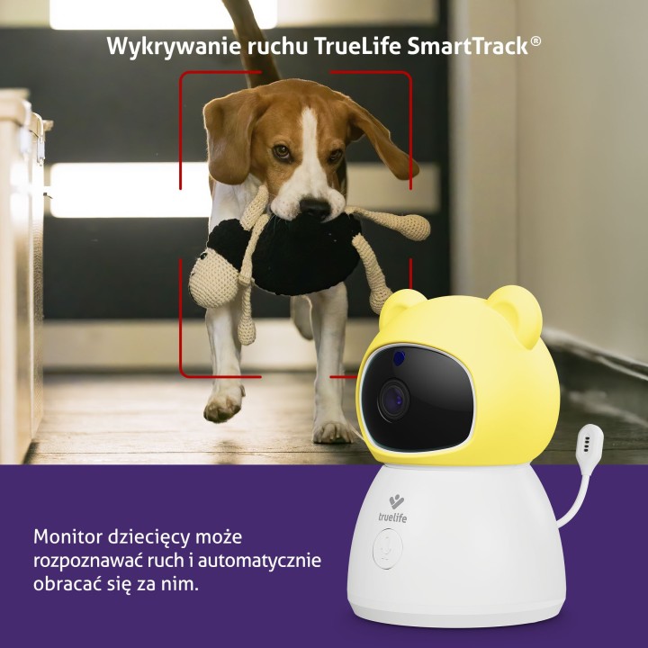 TrueLife NannyCam R6 Dual Smart - niania 2K z aplikacją