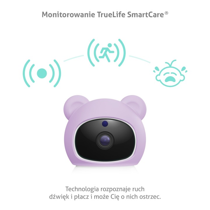 TrueLife NannyCam R6 Dual Smart - niania 2K z aplikacją