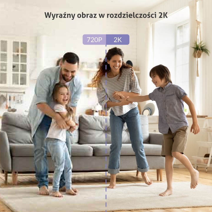 TrueLife NannyCam R6 Dual Smart - niania 2K z aplikacją