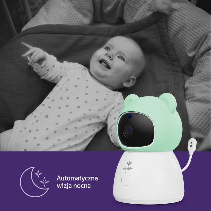 TrueLife NannyCam R6 Dual Smart - niania 2K z aplikacją
