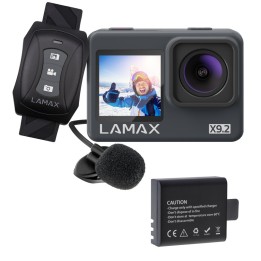 LAMAX X9.2 + zapasowa bateria 1050 mAh | eKamery
