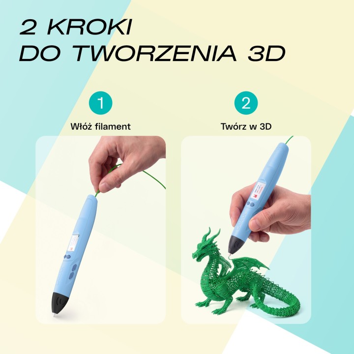LAMAX ArtKid Pro 3D Filament PLA - 20 kolorów | eKamery