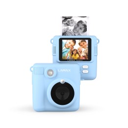 LAMAX InstaKid1 Blue - aparat dla dzieci z drukarką