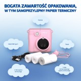 LAMAX InstaKid1 Pink - aparat dla dzieci z drukarką