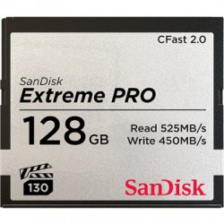 KARTA SANDISK EXTREME PRO CFAST 2.0 128 GB 525MB/s VPG130