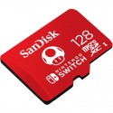 SANDISK NINTENDO SWITCH microSDXC 128 GB 100/90 MB/s A1 C10 V30 UHS-I U3