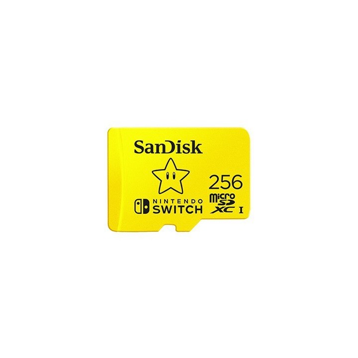 SANDISK NINTENDO SWITCH microSDXC 256 GB 100/90 MB/s V30 UHS-I U3