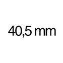 40,5 mm