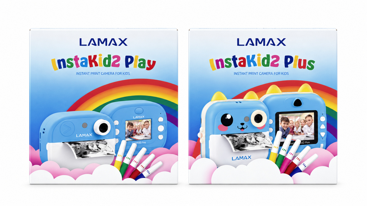 LAMAX InstaKid2 Play i InstaKid2 Plus porównanie aparatów dla dzieci z drukarką